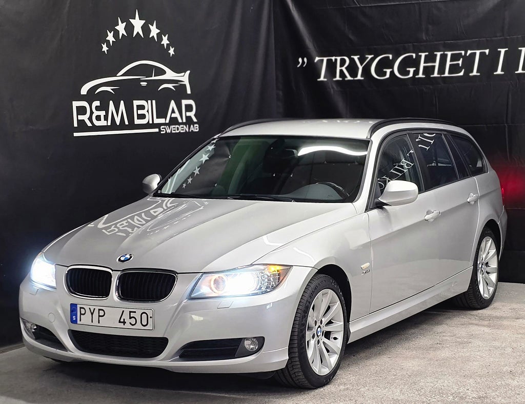 BMW 320D xDrive, Få-ägare, Drag, P-sens, 184HK, Ny Serv/Bes!!!