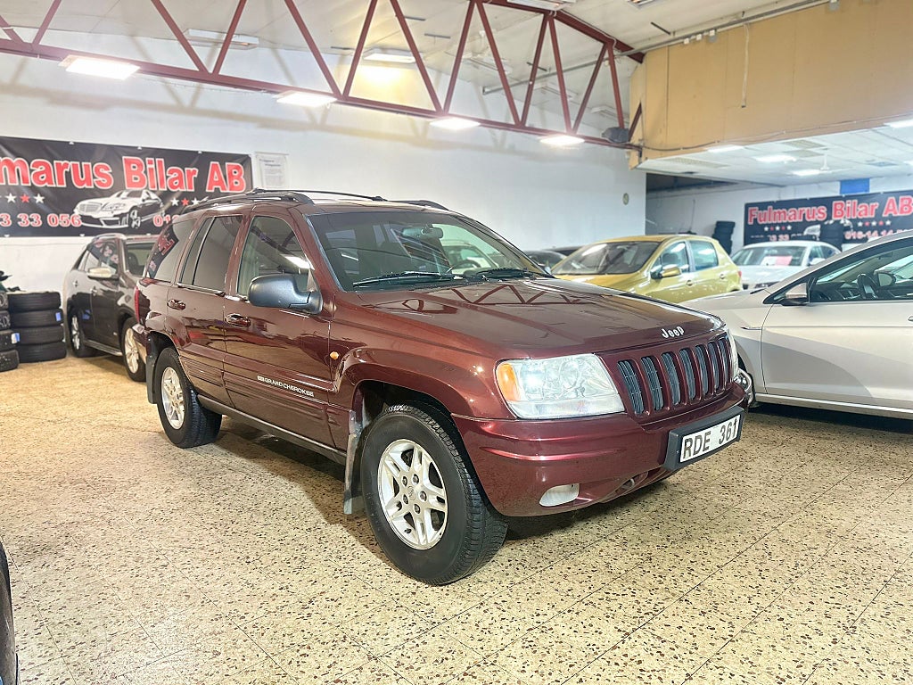 Jeep Grand Cherokee 4.7 V8 4WD Automat Ny Besiktigad & Ny Servad 