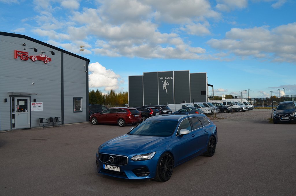 Volvo V90 D5 AWD Polestar 235 hk R-Design VOC Drag Euro 6