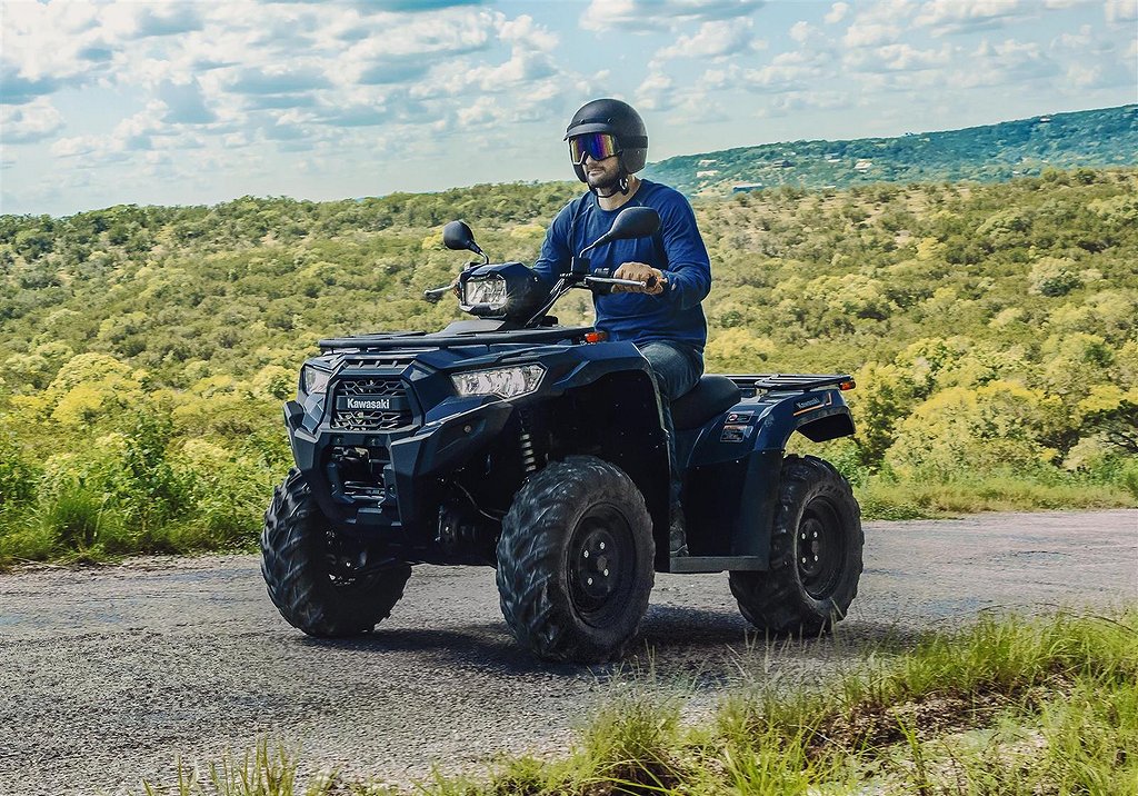 Kawasaki Brute Force 450 Traktor registrerad 