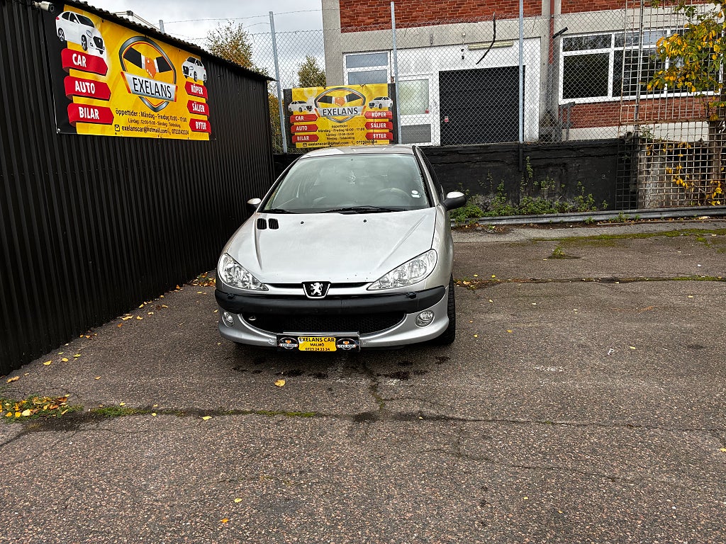 Peugeot 206 3-dörrar 1.6 XS Euro 4
