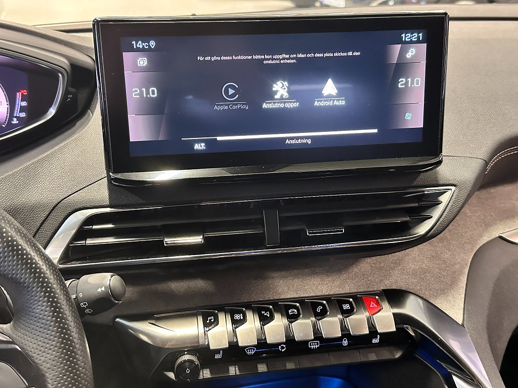 Peugeot 3008 GT 1.2 PureTech 130hk EAT B-kam, Navi, Carplay thumbnail