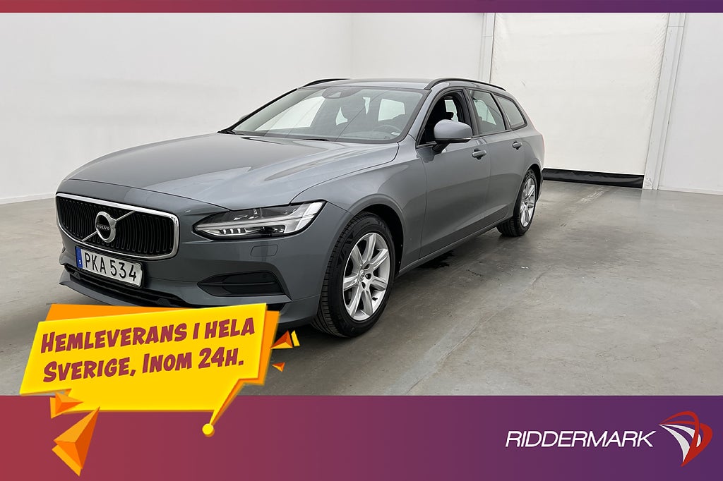 Volvo V90 D4 190hk VOC Värmare Navi Sensorer Rattvärme Drag
