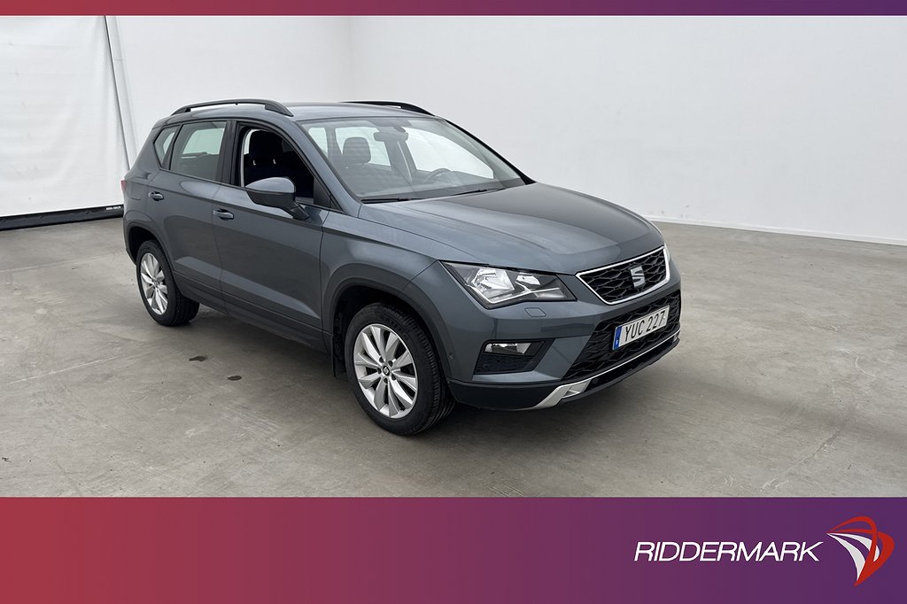 Seat Ateca TDI 115hk Style M&K-Värmare CarPlay Sensorer Drag