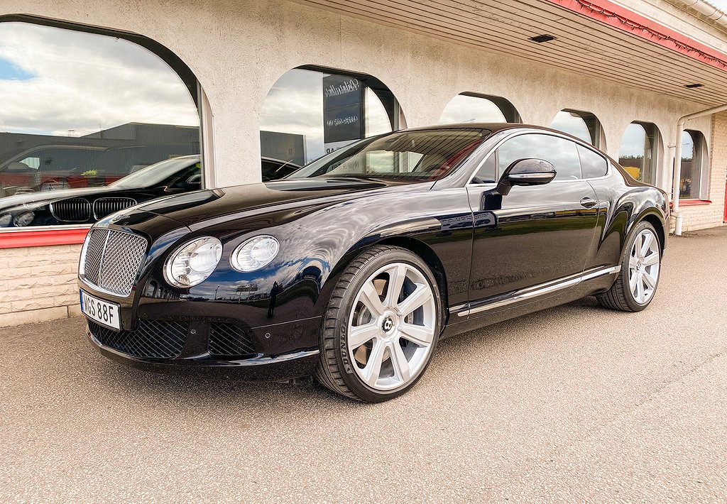 Bentley Continental GT 6.0 W12 Aut Paddlar AWD Facelift NAVI 21 tum Alu