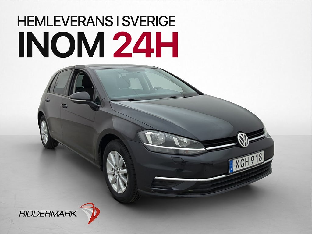 Volkswagen Golf 1.0 TSI 116hk CarPlay P-Sensorer Adapt-Fart