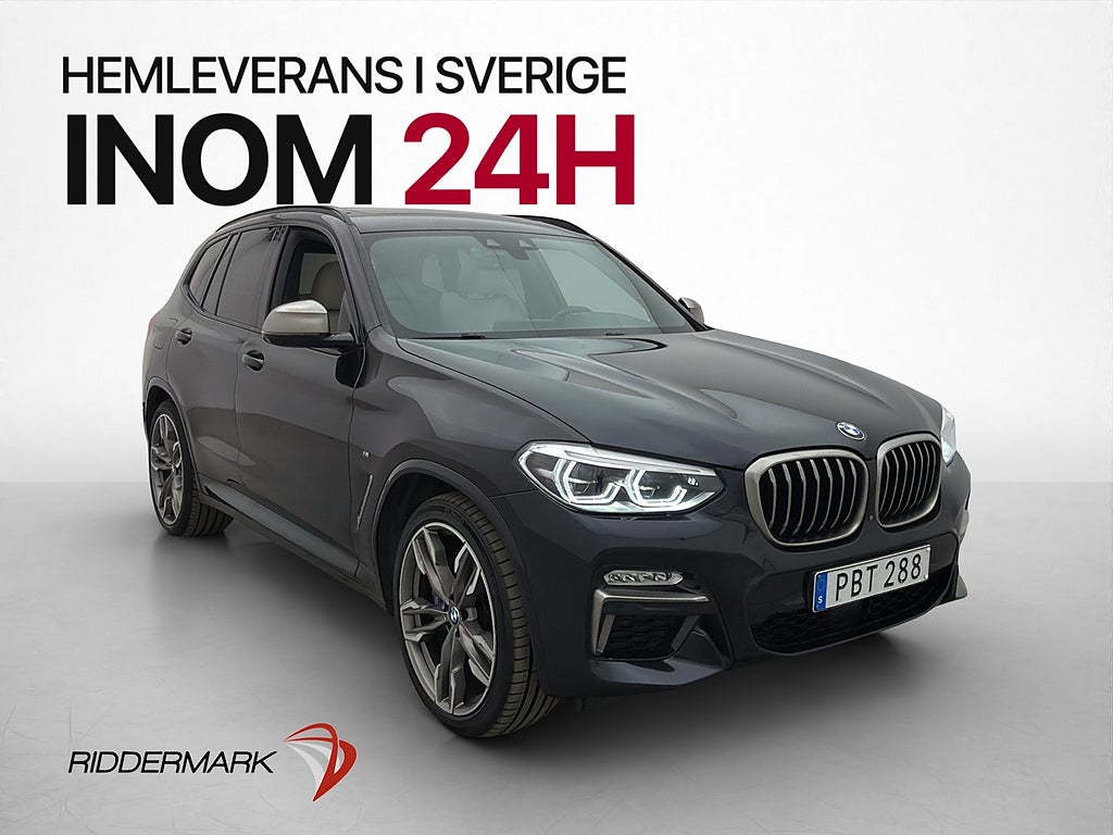 BMW X3 M40i 354hk Innovation Edition Pano H/K HUD 360° Drag