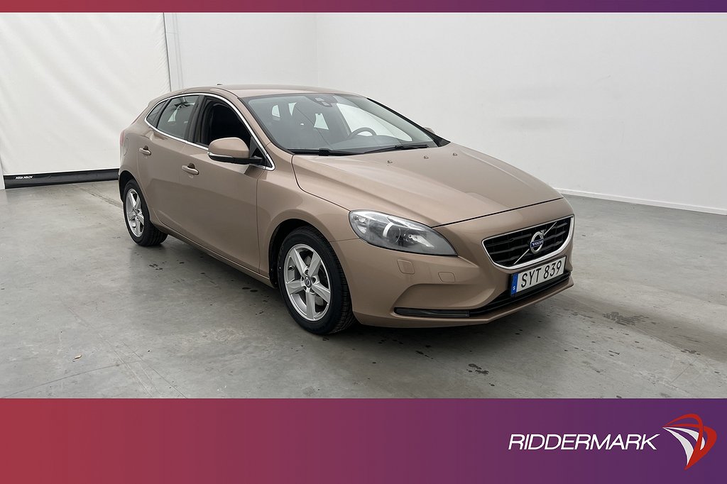 Volvo V40 T3 150hk Momentum Värmare Skinn Drag Kamrem-Bytt