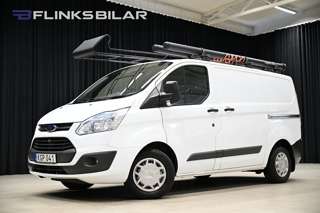 Ford transit Custom 125HK Servicebil|Dubbeldörr|Inredd|Drag|Värmare