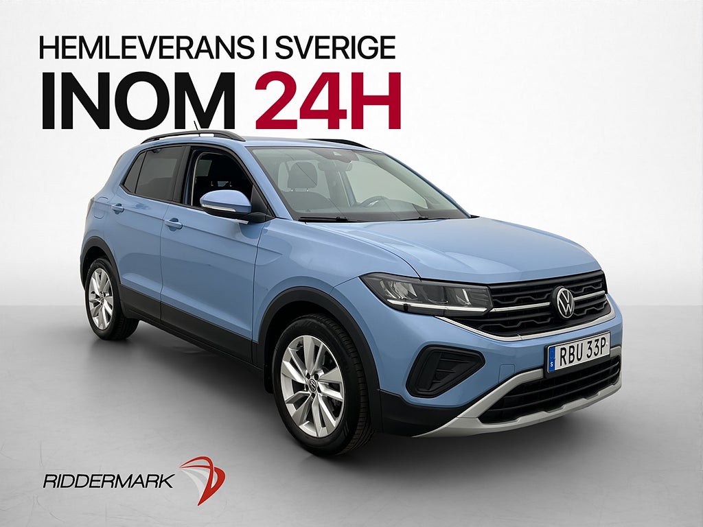Volkswagen T-CROSS TSI 95hk Life Kamera CarPlay IQ.Drive