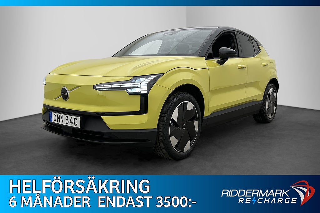 Volvo EX30 SM Extended Range Plus Värmare H/K Kamera BLIS