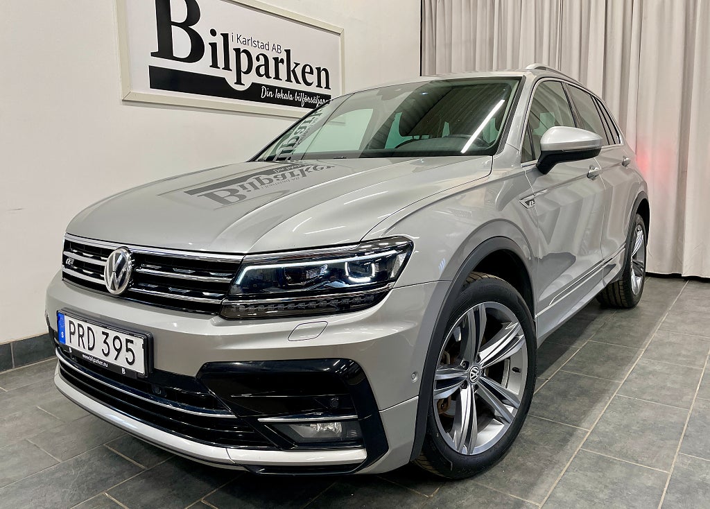Volkswagen Tiguan 2.0 TDI 4Motion R-Line GT Euro6 190hk /EN ÄGARE/VÄRMARE