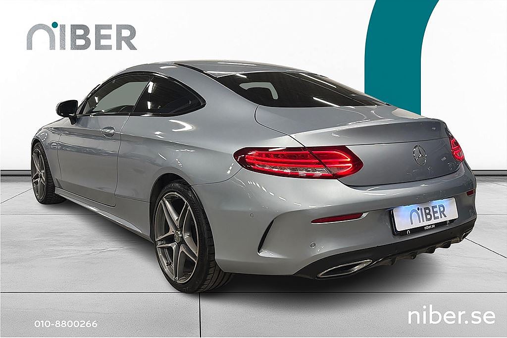 Mercedes-Benz C 220 d Coupé 9G, AMG, Värmare, Burmeister