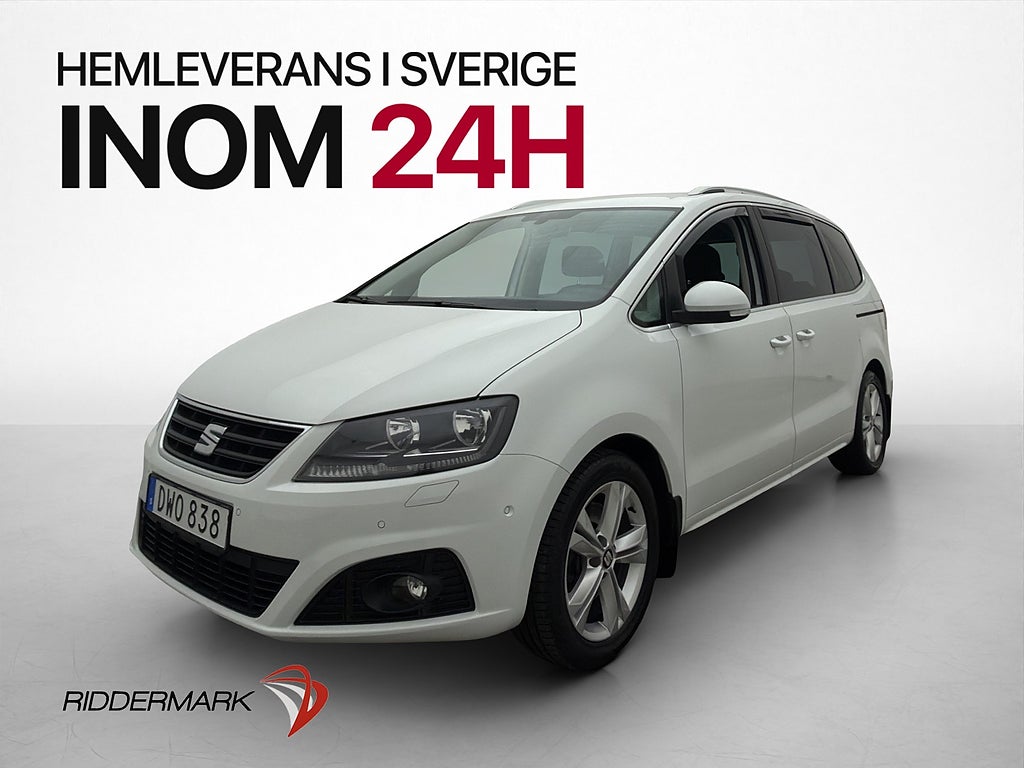 Seat Alhambra 2.0 TDI 184hk 7-Sits D-Värmare CarPlay Drag