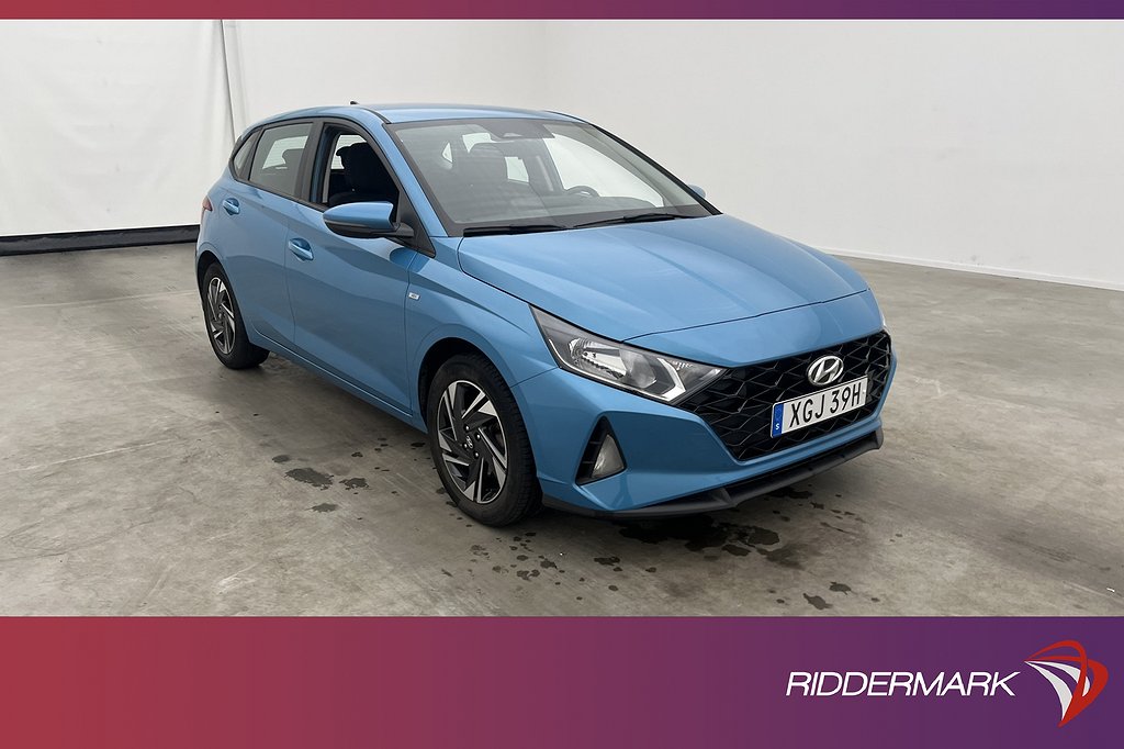 Hyundai i20 1.0 T-GDI 100hk Essential En-Bruk Kamera CarPlay