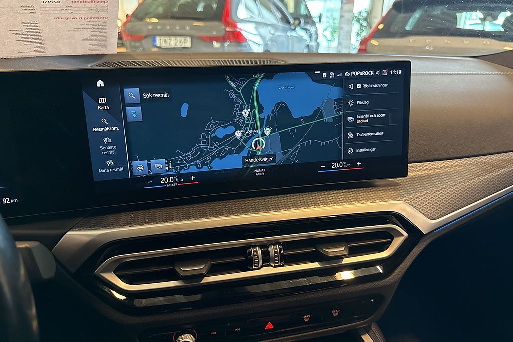 BMW i4 M50 xDrive Gran Coupé M Sport Drag Sov Hjul Kamera Moms miniatyr 10