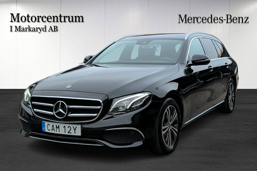 Mercedes-Benz E 200 T d Burmester/Dragkrok/Widescreen/Navi