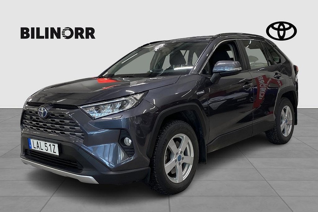 Toyota RAV4 Hybrid AWD-i 2,5 ELHYBRID AWD MOTORVÄRMARE V-HJUL