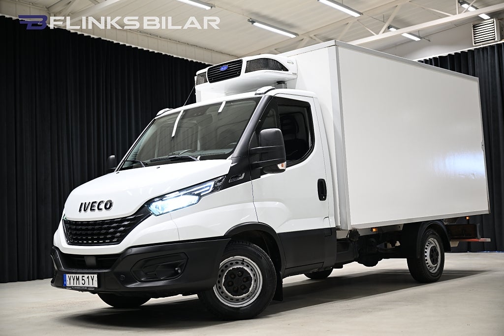 Iveco Daily 136HK Automat|Volymskåp|Kylbil|Nattkyla|Leasbar|SeUtr!