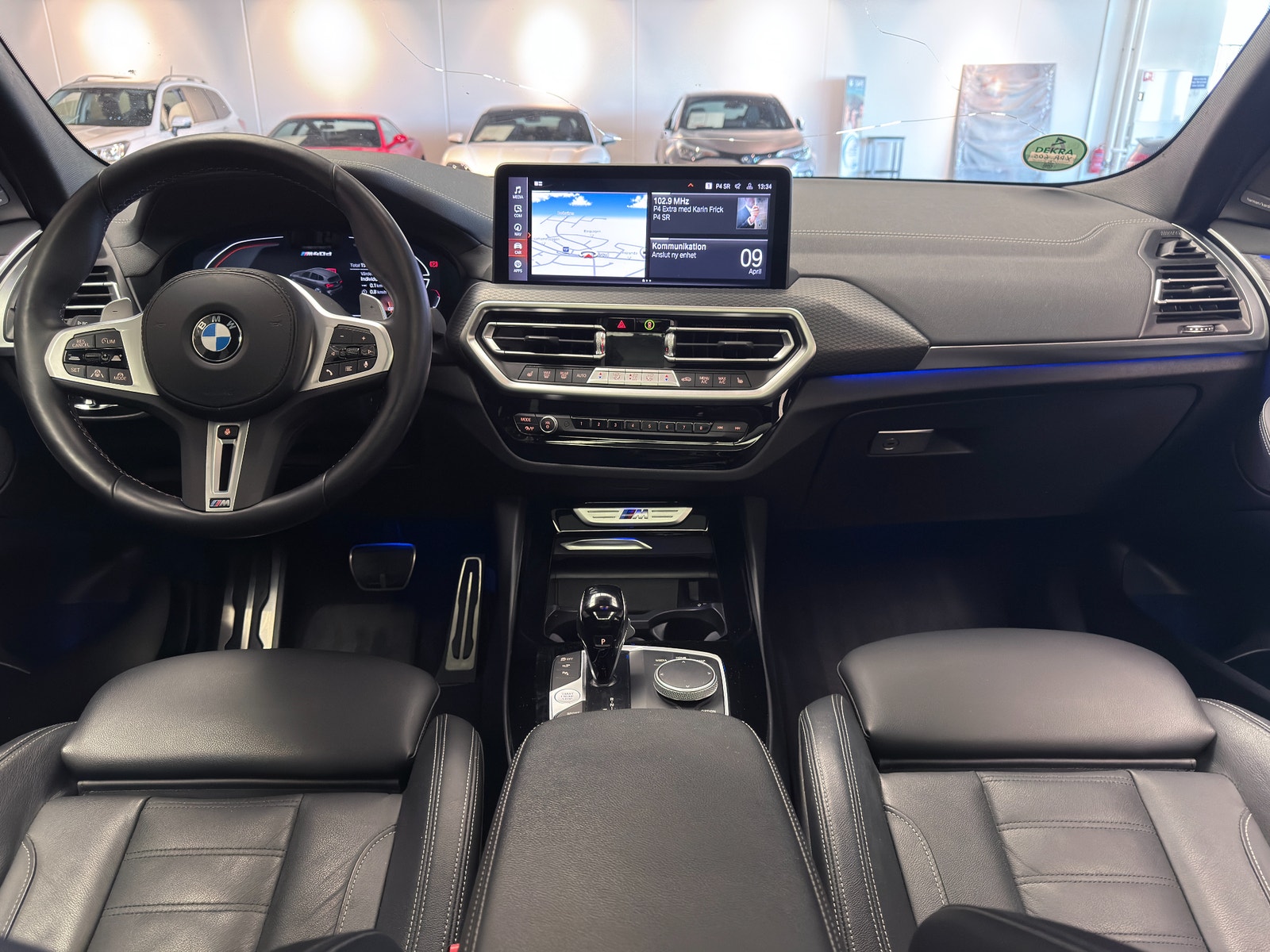 BMW X3 M40d 340hk | Drag | Panorama | Värmare 2022 - miniatyr 11