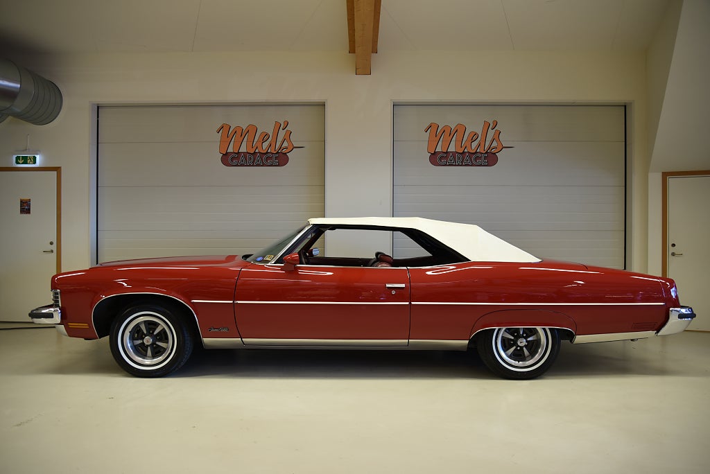 Pontiac Grand Ville Cabriolet V8 455 med Sniper TH400 aut Riktigt fin bil!