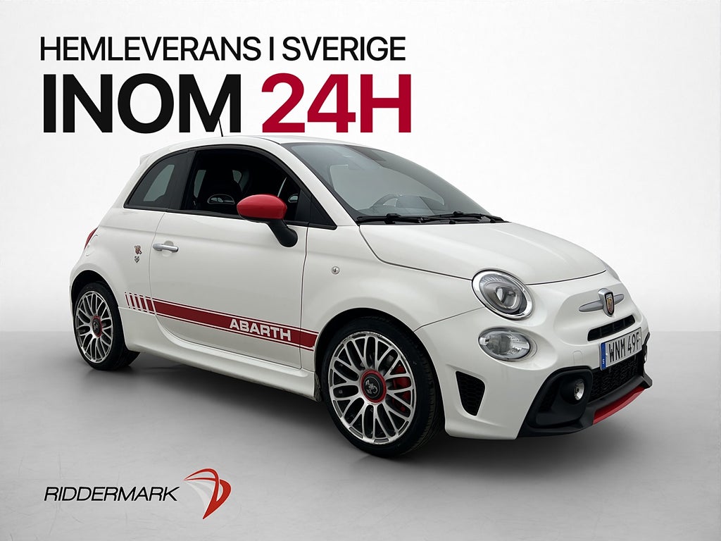 Abarth 595 1.4 T-JET 145hk Navi Bluetooth P-Sensorer