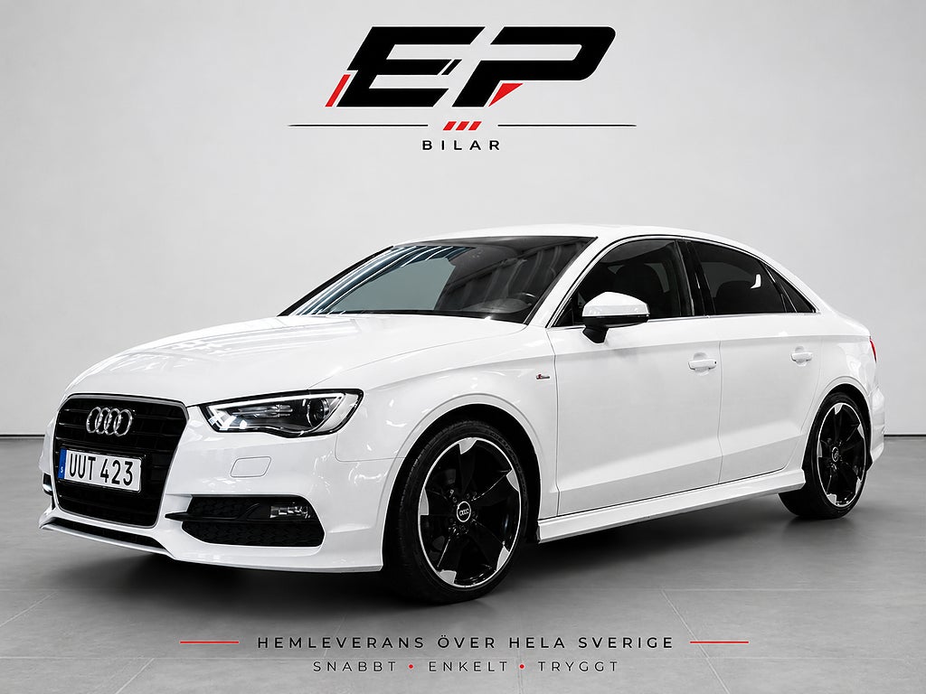 Audi A3 Sedan 2.0 TDI S Tronic/S-Line/Värmare/P-Sens/Alcantara