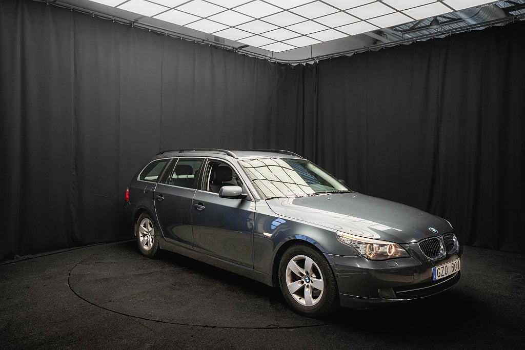 BMW 523I DAKOTA LÄDER DRAG P-SENSORER 3-ÄGARE 190hk