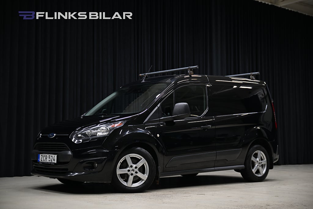 Ford Transit Connect 100HK Automat|Inredd|Drag|Värmare|Backkamera