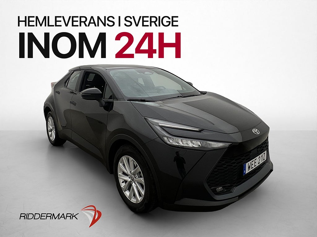 Toyota C-HR Hybrid 140hk Kamera Adaptiv Rattvärme Navi