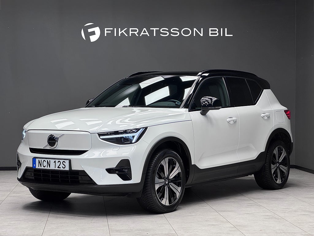 Volvo XC40 Recharge Twin Plus / Navi / Drag / Värmare / Carplay