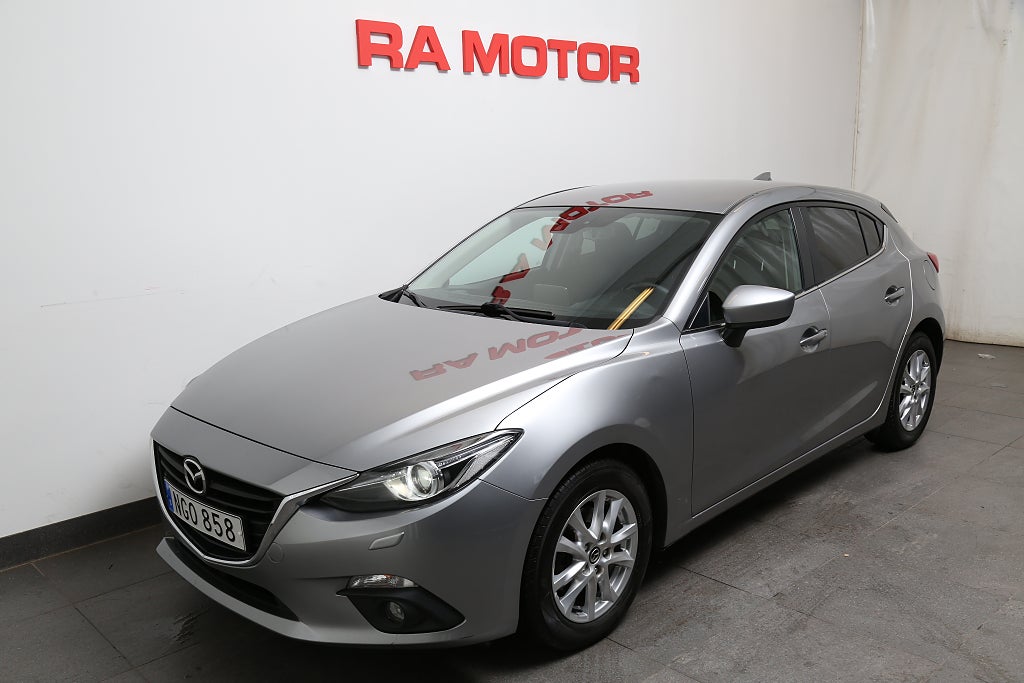 Mazda 3 Sport 2,0 SKYACTIV-G 120hk Vision Navi P-sensorer