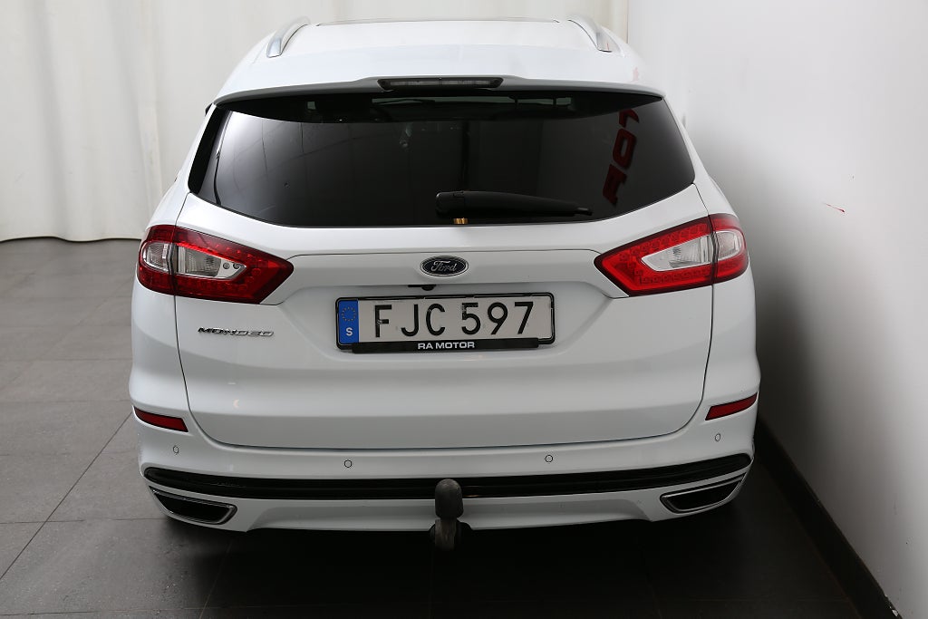 Ford Mondeo 2,0 TDCi 180hk Business Aut Kombi Panorama Värmare Drag