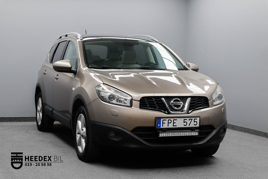 Nissan Qashqai+2 1.5 dCi 110hk 7-sits Bose Panorama Kamera Drag GPS Ski