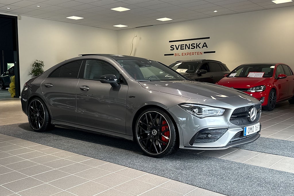Mercedes-Benz AMG CLA 35 306 hk 4MATIC/AMG/Premium/Pano/Burmester