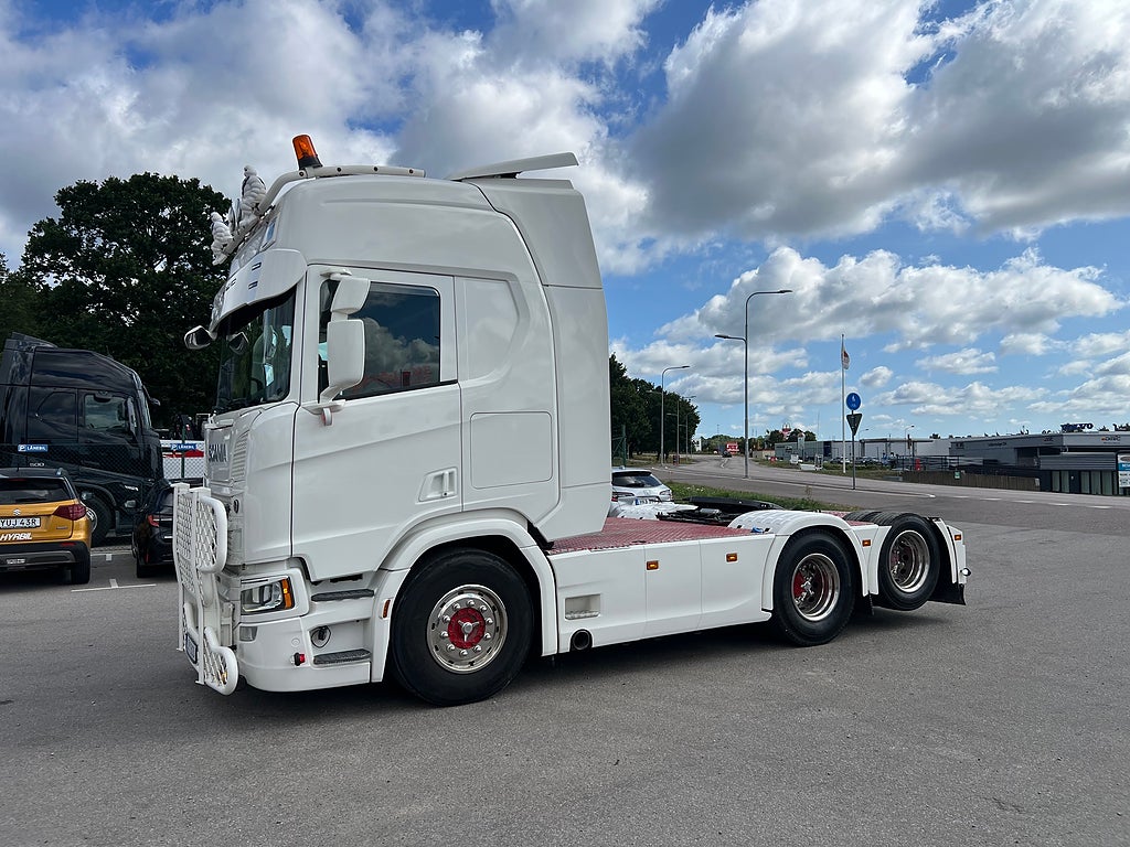 Scania R500 6x2 Dragbil Retarder, Klädd hytt, Full Boggie