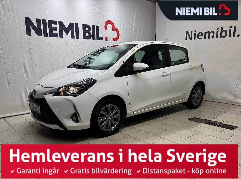Toyota Yaris 5-dörrar 1.5 Mvärmare Kamkedja Backkamera S&V
