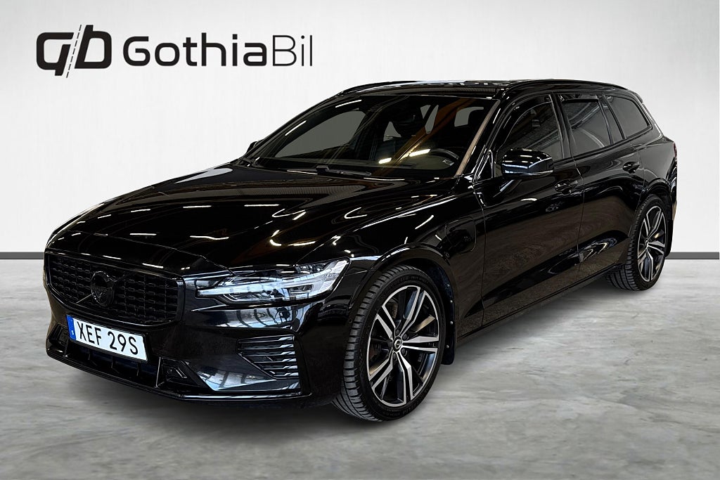 Volvo V60 Recharge T8 AWD R-Design H/K Pano Head Up Leasebar 