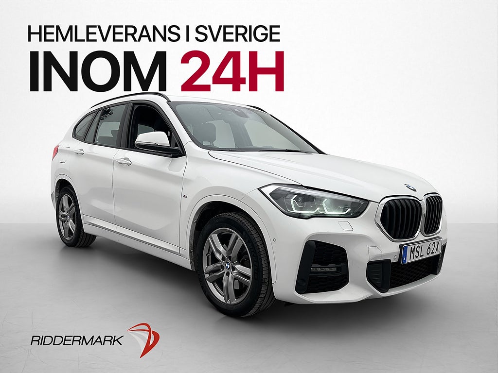 BMW X1 xDrive25e 220hk M Sport Skinn HuD Navi Moms 1 Brukare
