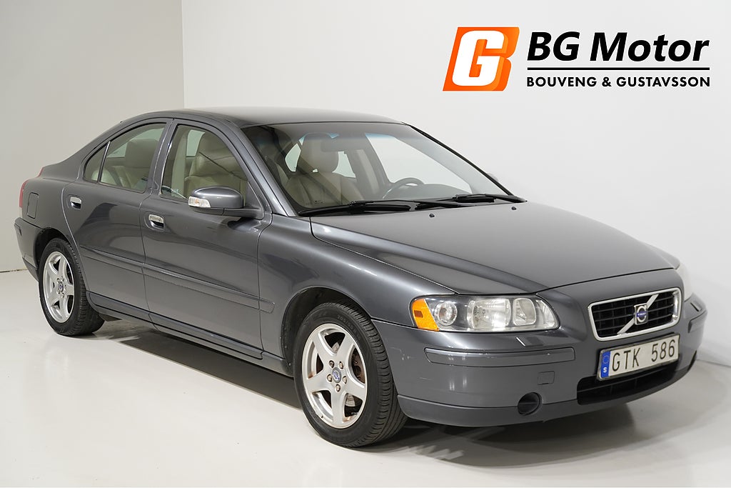 Volvo S60 2.4 140HK Få ägare Ny Kamrem/Drag/Skinn/1,99% Ränta