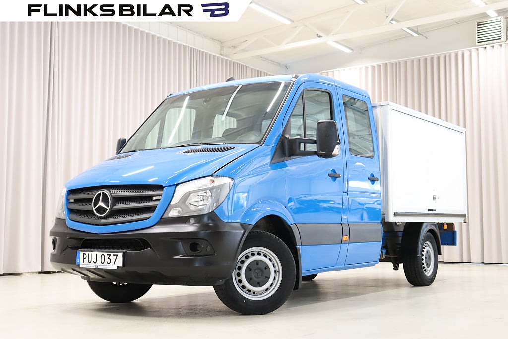 Mercedes-Benz Sprinter 316 Automat Dubbelhytt Långkåpa Moms