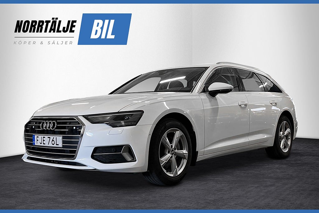 Audi A6 Avant 40 204 HK TDI QUATTRO S TRONIC D-VÄRM NAVI DRAG