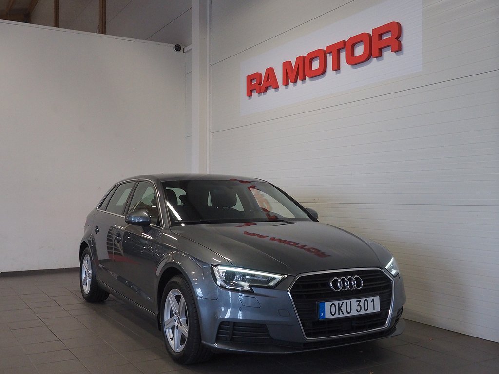 Audi A3 Sportback 1.4 TFSI COD 150hk Comfort | P-Sensorer 