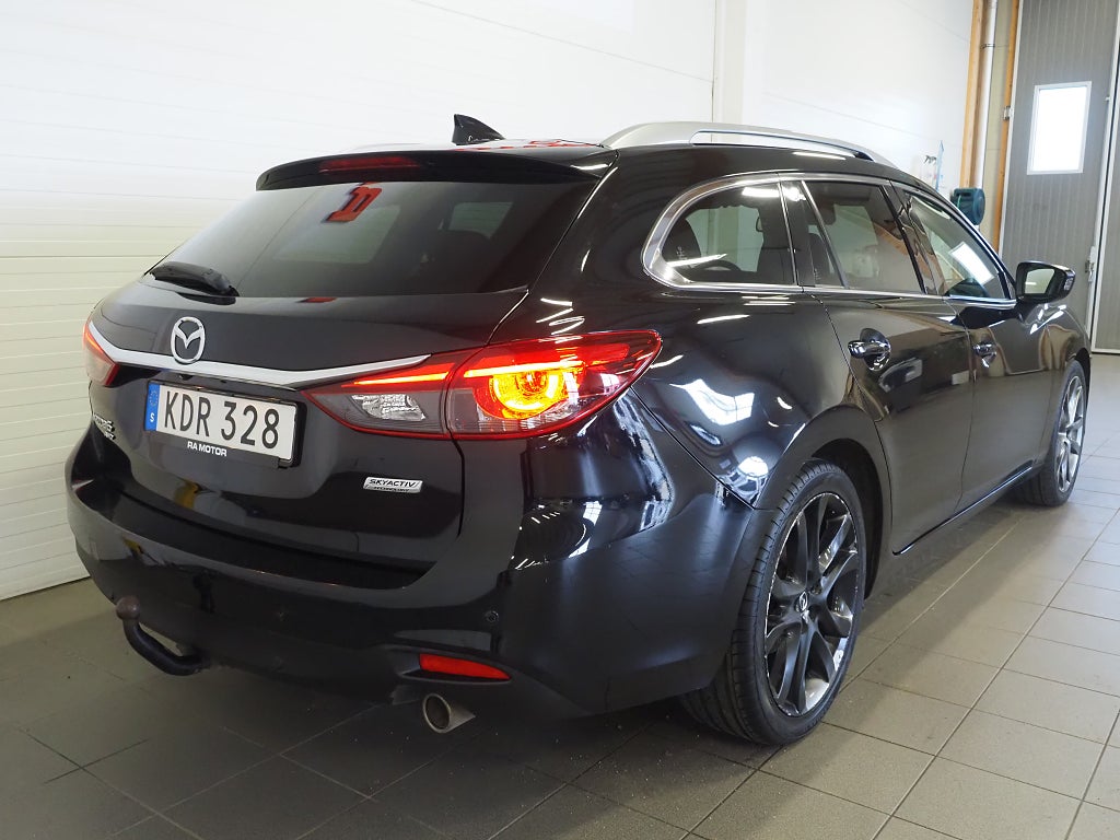 Mazda 6 2.2 175hk SKYACTIV-D AWD Optimum | Drag | HUD | Kamera