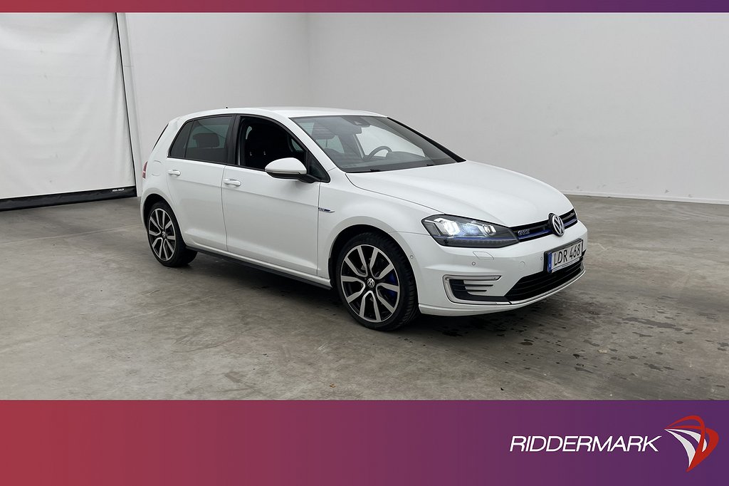 Volkswagen Golf GTE 204hk Kamera Navi Adaptiv-F 4,95% Ränta