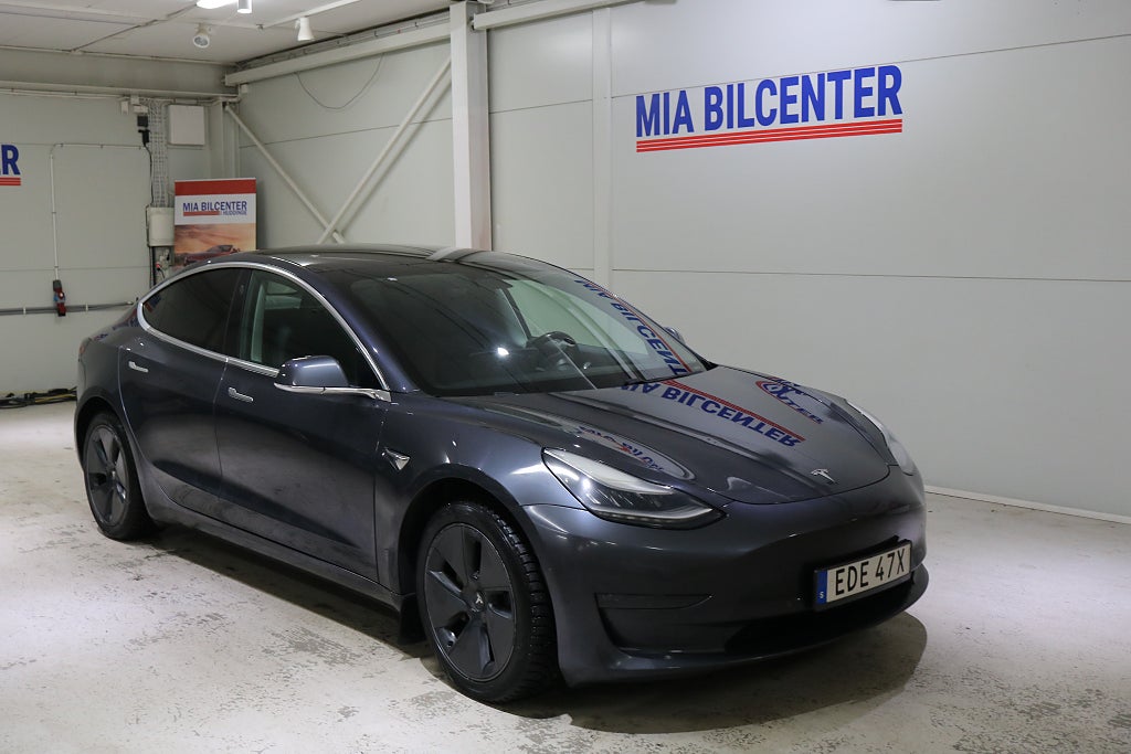 Tesla Model 3 Long Range AWD 440Hk / Batteri Test Certifikat