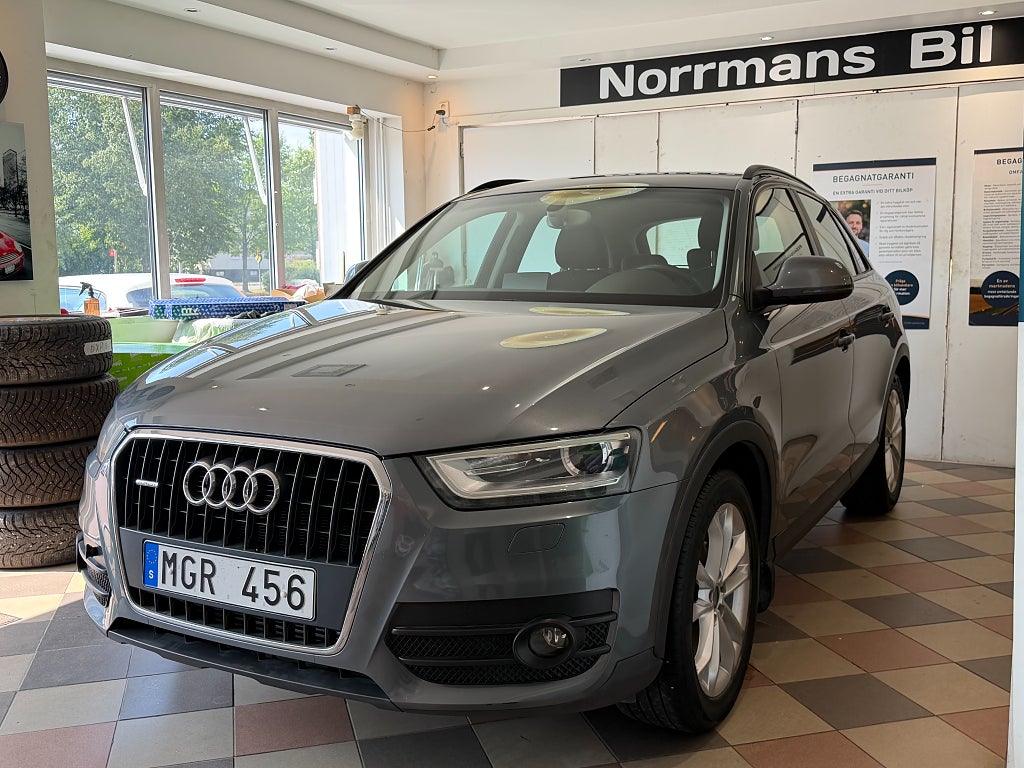 Audi Q3 2.0 TDI quattro S Tronic/Nykam/Besikt/M+Värm