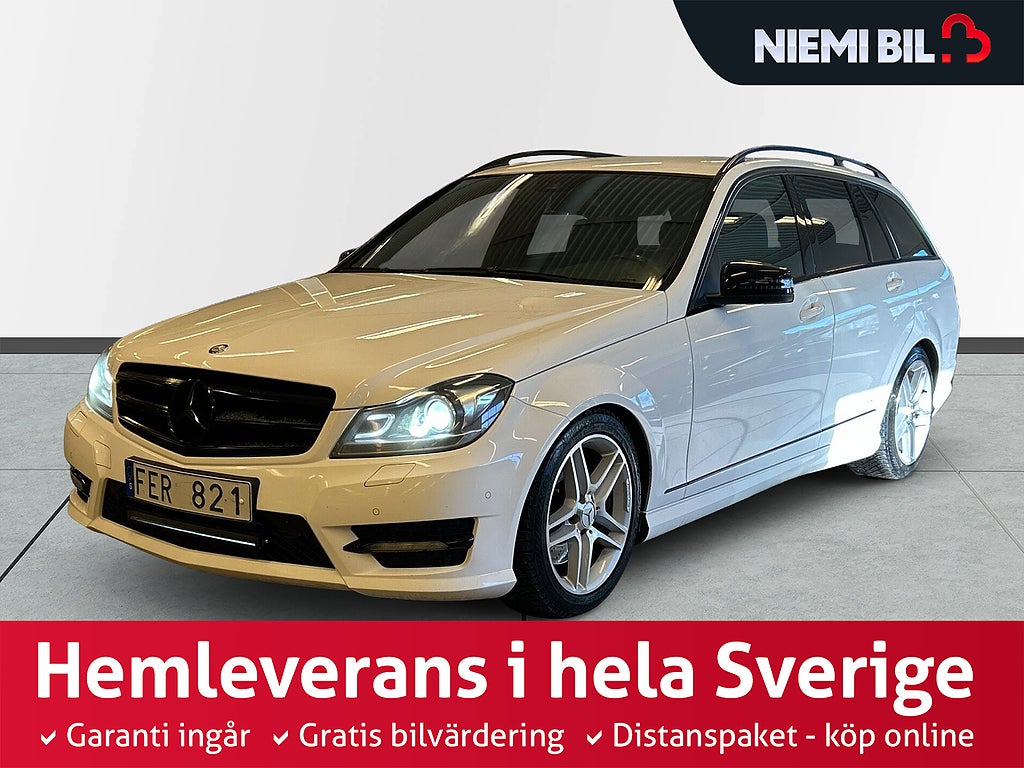 Mercedes-Benz C 250 T CDI AMG Line/S&V-Däck/Psens/M-värm/Kamkedja