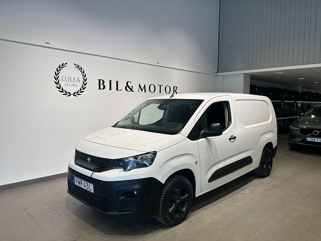 Peugeot Partner Utökad Last 1.5 BlueHDi|4.95%|MoK|Drag|Automat|Värmare