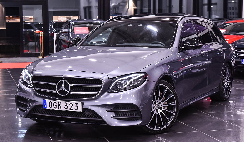 Mercedes-Benz E220 220 T d 9G-Tronic AMG Line|Pano|HUD|Widescreen|Burmeste
